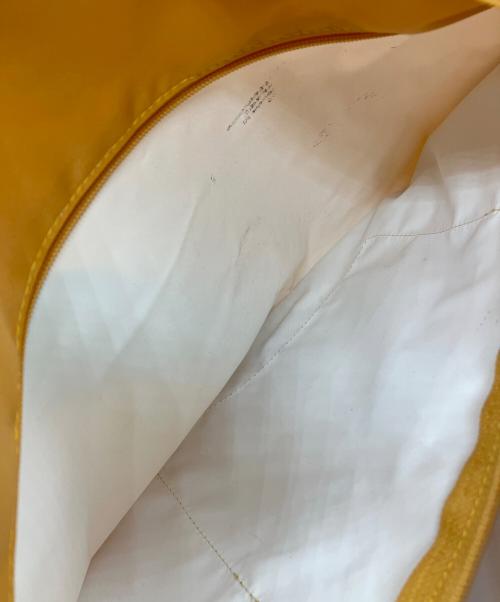 LONGCHAMP（ロンシャン）LONGCHAMP (ロンシャン) ショルダーバッグ イエローの古着・服飾アイテム
