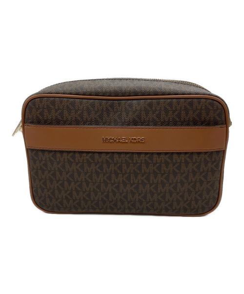MICHAEL KORS（マイケルコース）MICHAEL KORS (マイケルコース) ショルダーバッグ ブラウンの古着・服飾アイテム