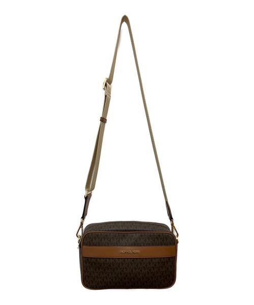 MICHAEL KORS（マイケルコース）MICHAEL KORS (マイケルコース) ショルダーバッグ ブラウンの古着・服飾アイテム