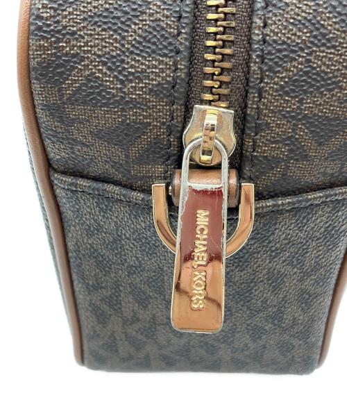 MICHAEL KORS（マイケルコース）MICHAEL KORS (マイケルコース) ショルダーバッグ ブラウンの古着・服飾アイテム