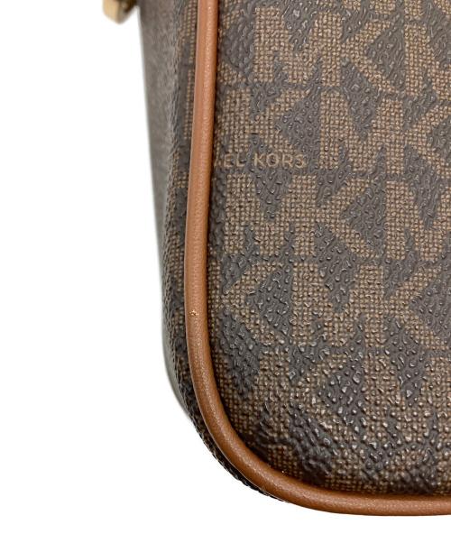 MICHAEL KORS（マイケルコース）MICHAEL KORS (マイケルコース) ショルダーバッグ ブラウンの古着・服飾アイテム