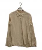 MUSE de Deuxieme Classeミューズ ドゥーズィエム クラス）の古着「BIO WASH シャツ」｜ベージュ