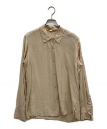 MUSE de Deuxieme Classe（ミューズ ドゥーズィエム クラス）の古着「BIO WASH シャツ」｜ベージュ