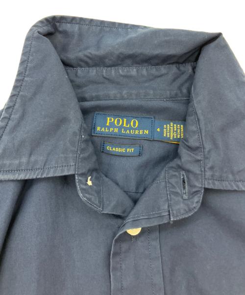 POLO RALPH LAUREN（ポロ・ラルフローレン）POLO RALPH LAUREN (ポロ・ラルフローレン) シャツ ネイビー サイズ:SIZE4の古着・服飾アイテム
