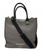 BURBERRYバーバリー）の古着「2WAYトートバッグ」｜グレー