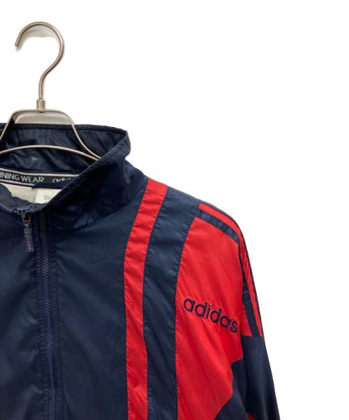 adidas（アディダス）adidas (アディダス) ウインドブレーカー ネイビー サイズ:-の古着・服飾アイテム