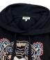 中古・古着 KENZO (ケンゾー) プルオーバーパーカー ブラック サイズ:S：10000円