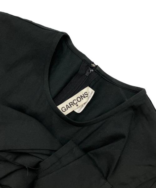 COMME des GARCONS（コムデギャルソン）COMME des GARCONS (コムデギャルソン) ノースリーブリボンブラウス ブラック サイズ:XSの古着・服飾アイテム