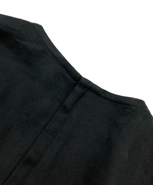 COMME des GARCONS（コムデギャルソン）COMME des GARCONS (コムデギャルソン) ノースリーブリボンブラウス ブラック サイズ:XSの古着・服飾アイテム