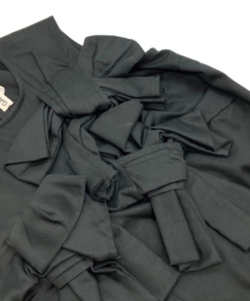 COMME des GARCONS（コムデギャルソン）COMME des GARCONS (コムデギャルソン) ノースリーブリボンブラウス ブラック サイズ:XSの古着・服飾アイテム