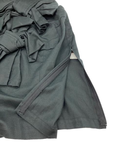 COMME des GARCONS（コムデギャルソン）COMME des GARCONS (コムデギャルソン) ノースリーブリボンブラウス ブラック サイズ:XSの古着・服飾アイテム