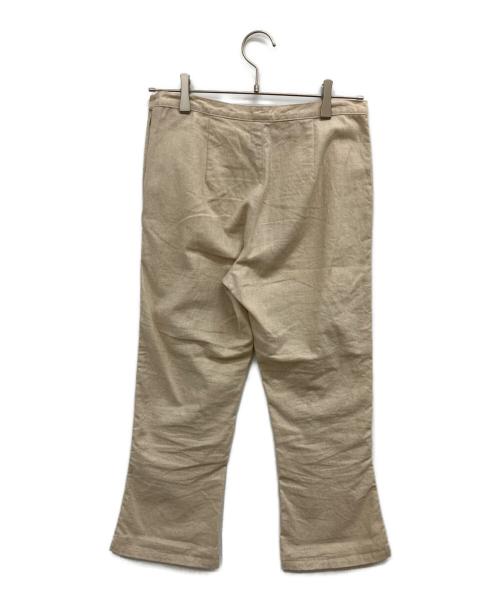 COMME des GARCONS tricot（コムデギャルソントリコ）COMME des GARCONS tricot (コムデギャルソントリコ) リネン混パンツ ベージュ サイズ:Sの古着・服飾アイテム