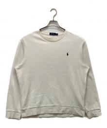 POLO RALPH LAUREN（ポロ・ラルフローレン）の古着「スウェット」｜ベージュ