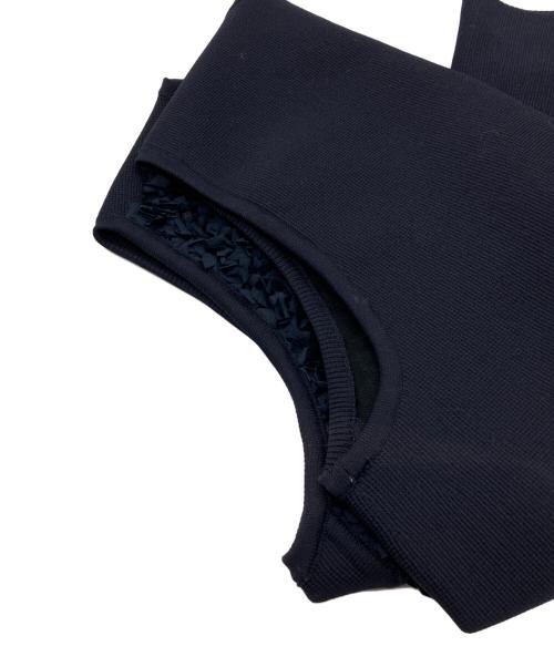 UNITED ARROWS（ユナイテッドアローズ）UNITED ARROWS (ユナイテッドアローズ) フラワー チュール ニットベスト ネイビー サイズ:-の古着・服飾アイテム