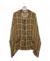 HOMELESS TAILOR（ホームレステイラー）の古着「WIDE SHIRT」｜ブラウン