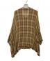 HOMELESS TAILOR (ホームレステイラー) WIDE SHIRT ブラウン サイズ:F：22000円