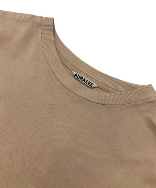 AURALEE（オーラリー）AURALEE (オーラリー) プレーティングロングスリーブT ベージュ サイズ:1の古着・服飾アイテム
