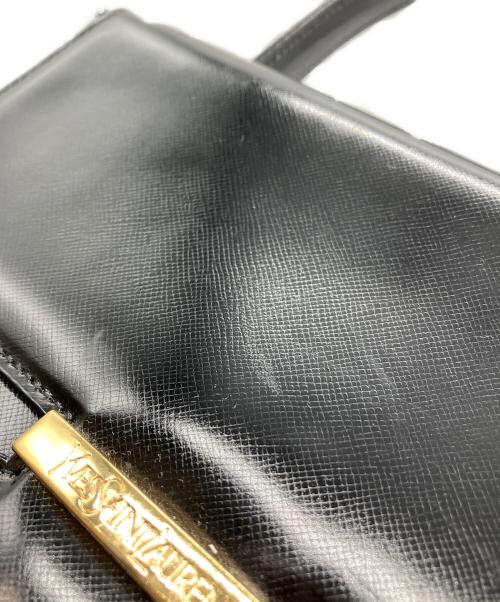 Yves Saint Laurent（イヴサンローラン）Yves Saint Laurent (イヴサンローラン) ハンドバッグ ブラックの古着・服飾アイテム