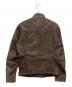 BOSS HUGO BOSS (ボス ヒューゴボス) レザージャケット ブラウン サイズ:SIZE 50：18000円