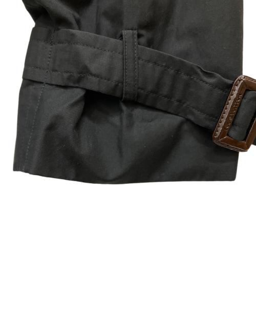 LOUIS VUITTON（ルイ ヴィトン）LOUIS VUITTON (ルイ ヴィトン) シルク混トレンチコート ブラック サイズ:SIZE52の古着・服飾アイテム