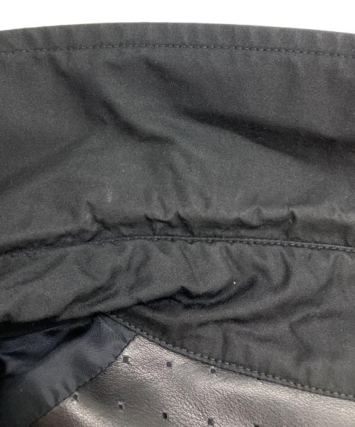 LOUIS VUITTON（ルイ ヴィトン）LOUIS VUITTON (ルイ ヴィトン) シルク混トレンチコート ブラック サイズ:SIZE52の古着・服飾アイテム