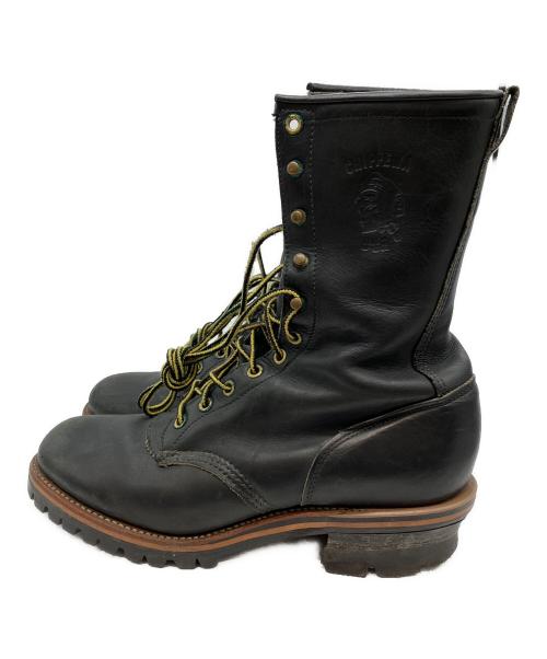 CHIPPEWA（チペワ）CHIPPEWA (チペワ) ブーツ ブラック サイズ:9の古着・服飾アイテム