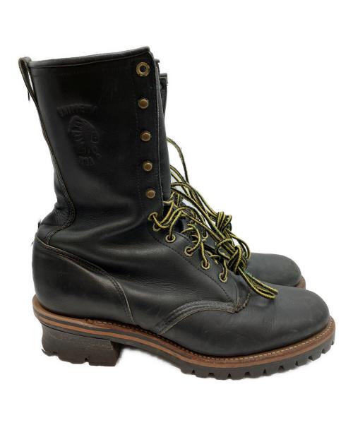 CHIPPEWA（チペワ）CHIPPEWA (チペワ) ブーツ ブラック サイズ:9の古着・服飾アイテム