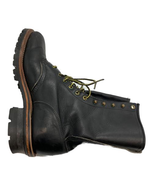 CHIPPEWA（チペワ）CHIPPEWA (チペワ) ブーツ ブラック サイズ:9の古着・服飾アイテム