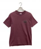SoF Teeソフ ティー）の古着「90s プリントTシャツ」｜ワインレッド