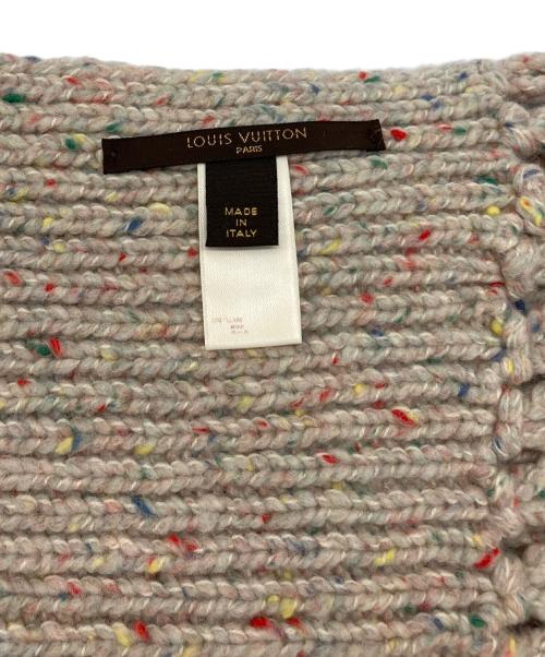 LOUIS VUITTON（ルイ ヴィトン）LOUIS VUITTON (ルイ ヴィトン) マフラー ベージュの古着・服飾アイテム