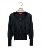 Vivienne Westwood RED LABELヴィヴィアンウエストウッドレッドレーベル）の古着「ニットカーディガン」｜グレー