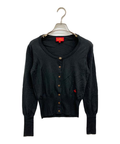 Vivienne Westwood RED LABEL（ヴィヴィアンウエストウッドレッドレーベル）Vivienne Westwood RED LABEL (ヴィヴィアンウエストウッドレッドレーベル) ニットカーディガン グレー サイズ:2の古着・服飾アイテム