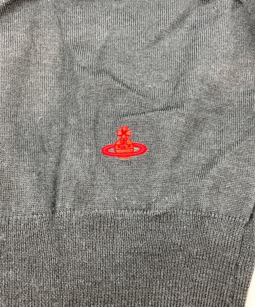 Vivienne Westwood RED LABEL（ヴィヴィアンウエストウッドレッドレーベル）Vivienne Westwood RED LABEL (ヴィヴィアンウエストウッドレッドレーベル) ニットカーディガン グレー サイズ:2の古着・服飾アイテム