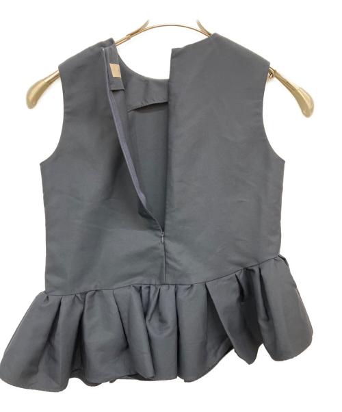 Heve（ヘイヴ）Heve (ヘイヴ) バレリーナブラウス ネイビー サイズ:Fの古着・服飾アイテム