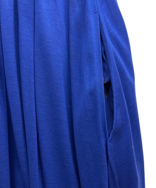 ebure（エブール）ebure (エブール) ソフトドレープヴィスコース スカート ブルー サイズ:38の古着・服飾アイテム