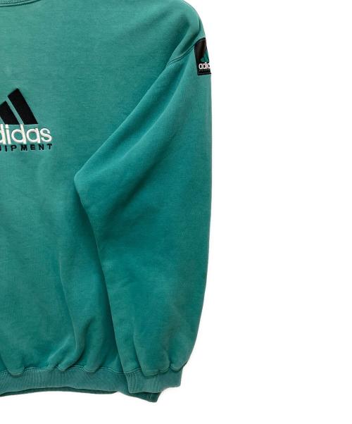 adidas（アディダス）adidas (アディダス) センターロゴスウェット グリーン サイズ:Mの古着・服飾アイテム