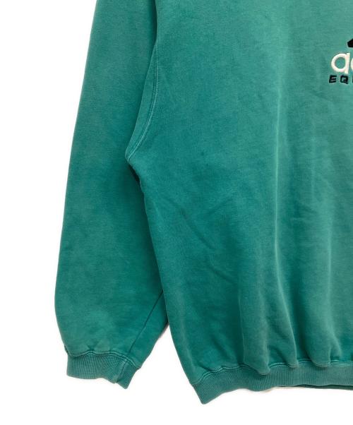 adidas（アディダス）adidas (アディダス) センターロゴスウェット グリーン サイズ:Mの古着・服飾アイテム