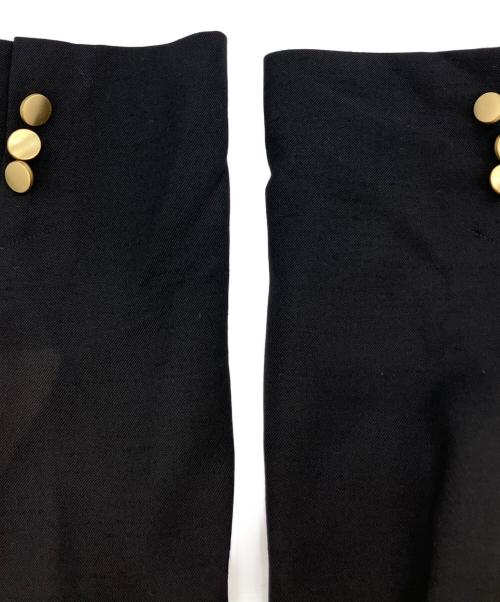 Noble（ノーブル）Noble (ノーブル) ウールMIXツイルピークドラペルジャケット ブラック サイズ:36の古着・服飾アイテム