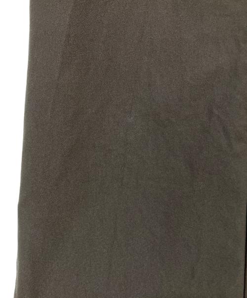 Noble（ノーブル）Noble (ノーブル) RyNyコンフォートストレッチジップタイトスカート ブラウン サイズ:34の古着・服飾アイテム
