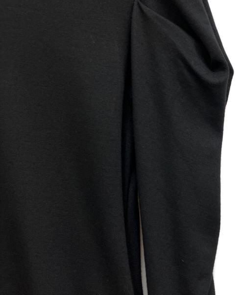 MM6 Maison Margiela（エムエムシックスメゾンマルジェラ）MM6 Maison Margiela (エムエムシックスメゾンマルジェラ) 20AW レーヨンストレッチドレスワンピース ブラック サイズ:Sの古着・服飾アイテム