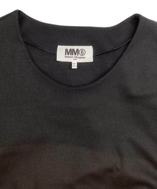 MM6 Maison Margiela（エムエムシックスメゾンマルジェラ）MM6 Maison Margiela (エムエムシックスメゾンマルジェラ) 20AW レーヨンストレッチドレスワンピース ブラック サイズ:Sの古着・服飾アイテム