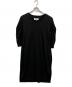MM6 Maison Margiela（エムエムシックスメゾンマルジェラ）の古着「20AW レーヨンストレッチドレスワンピース」｜ブラック