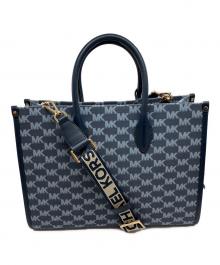 MICHAEL KORS（マイケルコース）の古着「ミレラトートバッグ」｜ネイビー