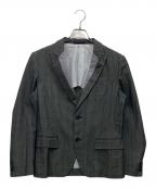 COMME des GARCONS HOMMEコムデギャルソン オム）の古着「テーラードジャケット」｜グレー
