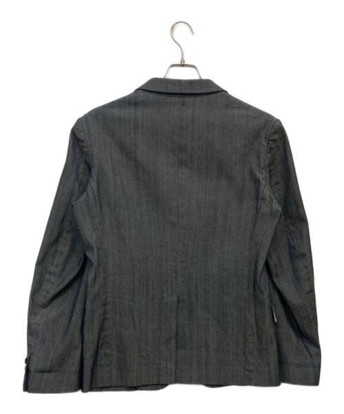 COMME des GARCONS HOMME（コムデギャルソン オム）COMME des GARCONS HOMME (コムデギャルソン オム) テーラードジャケット グレー サイズ:SSの古着・服飾アイテム