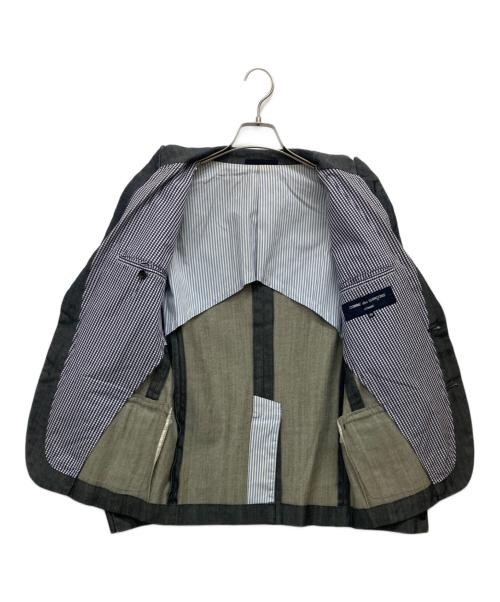 COMME des GARCONS HOMME（コムデギャルソン オム）COMME des GARCONS HOMME (コムデギャルソン オム) テーラードジャケット グレー サイズ:SSの古着・服飾アイテム