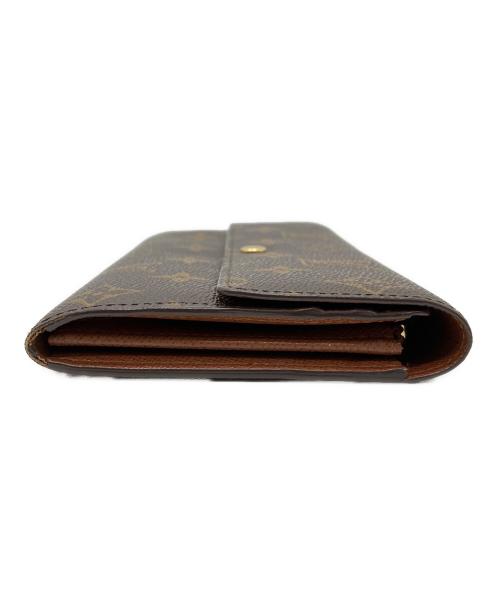 LOUIS VUITTON（ルイ ヴィトン）LOUIS VUITTON (ルイ ヴィトン) モノグラム ポルトフォイユ・サラ ブラウンの古着・服飾アイテム
