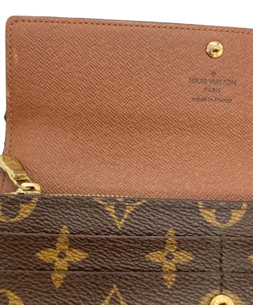 LOUIS VUITTON（ルイ ヴィトン）LOUIS VUITTON (ルイ ヴィトン) モノグラム ポルトフォイユ・サラ ブラウンの古着・服飾アイテム