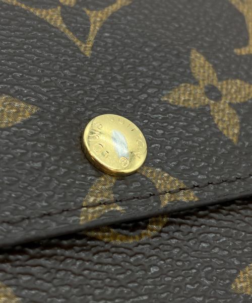 LOUIS VUITTON（ルイ ヴィトン）LOUIS VUITTON (ルイ ヴィトン) モノグラム ポルトフォイユ・サラ ブラウンの古着・服飾アイテム