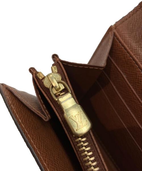 LOUIS VUITTON（ルイ ヴィトン）LOUIS VUITTON (ルイ ヴィトン) モノグラム ポルトフォイユ・サラ ブラウンの古着・服飾アイテム